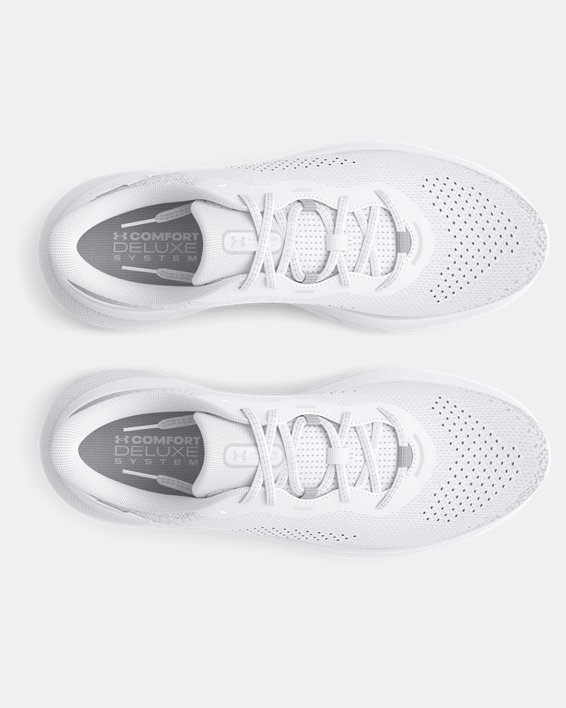 Men's UA HOVR™ Turbulence 2 Running Shoes, White, pdpMainDesktop image number 2